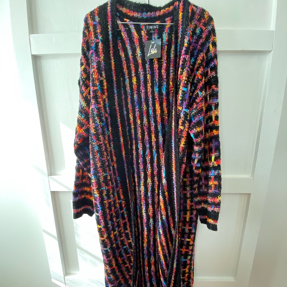 Dressed in LALA Rainboe Sweater NWT